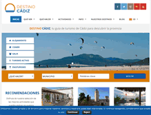 Tablet Screenshot of destinocadiz.com